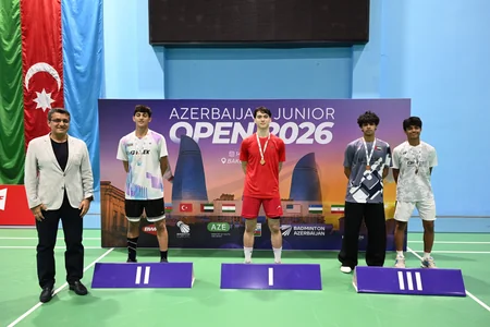 Azərbaycan badmintonçuları beynəlxalq turnirdə 4 medal qazanıblar