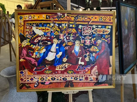 В Тбилиси открылась выставка работ азербайджанских, грузинских и иранских художников