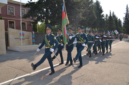 DSX-də gənc əsgərlərin andiçmə mərasimi keçirilib
