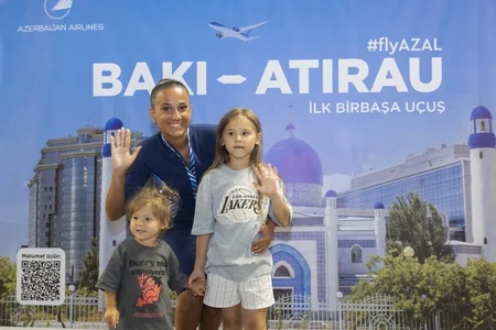 AZAL Atırauya ilk reysini həyata keçirib