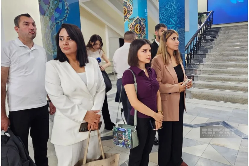 Azərbaycan jurnalistləri Özbəkistanda KİV üçün Məzmun Hazırlama Mərkəzini ziyarət ediblər