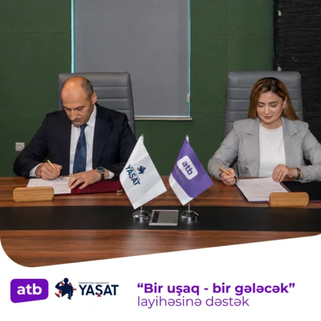 Azər Türk Bank və YAŞAT Fondu arasında birgə əməkdaşlıq sənədi imzalanıb