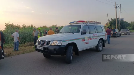 Tovuzda avtomobil su kanalına düşüb, iki nəfər ölüb - YENİLƏNİB