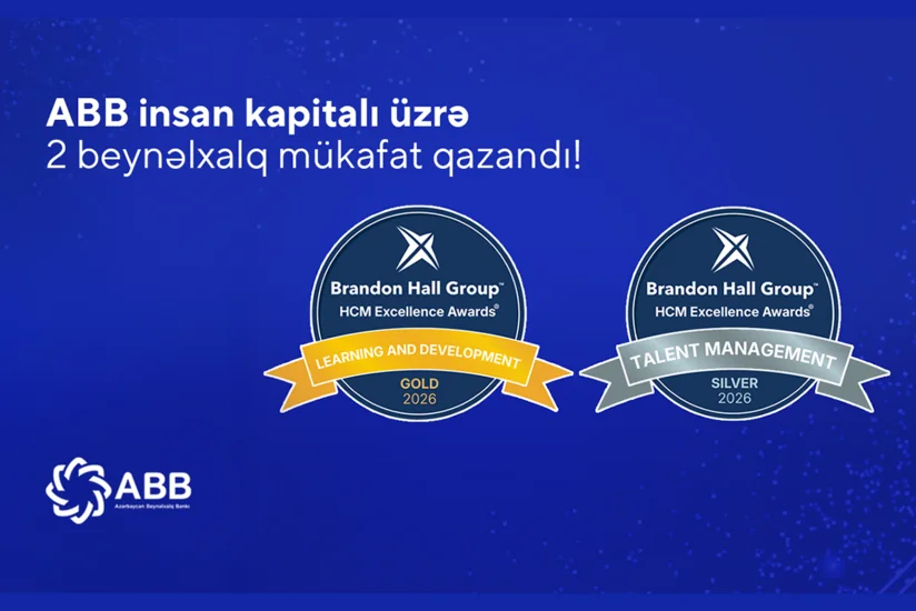 ABB insan kapitalının idarə olunması sahəsində daha 2 nüfuzlu beynəlxalq mükafat qazandı!