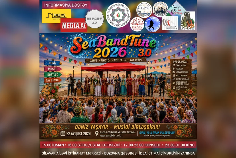 SeaBandTune Festival to be held in Baku to mark UN World Humanitarian Day, 107th anniversary of State Border Service