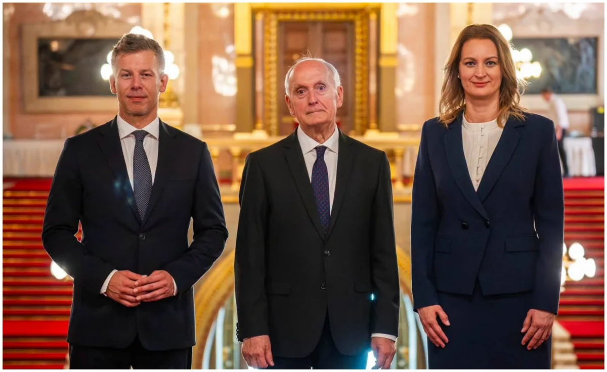 Andras Baka officially assumes office as Hungary's president