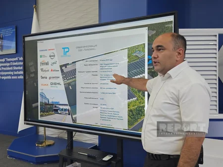 Azerbaijani journalists visit TECHNOPARK production complex in Tashkent