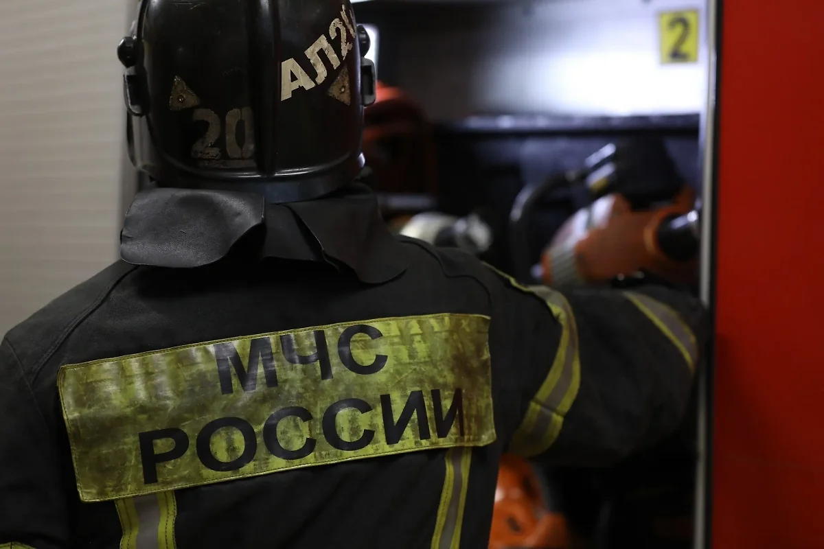 При пожаре в частном доме в Московской области погибли три человека