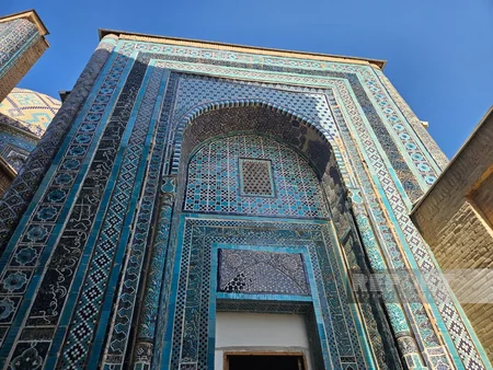 Azerbaijani journalists visit Shah-i-Zinda complex in Samarkand