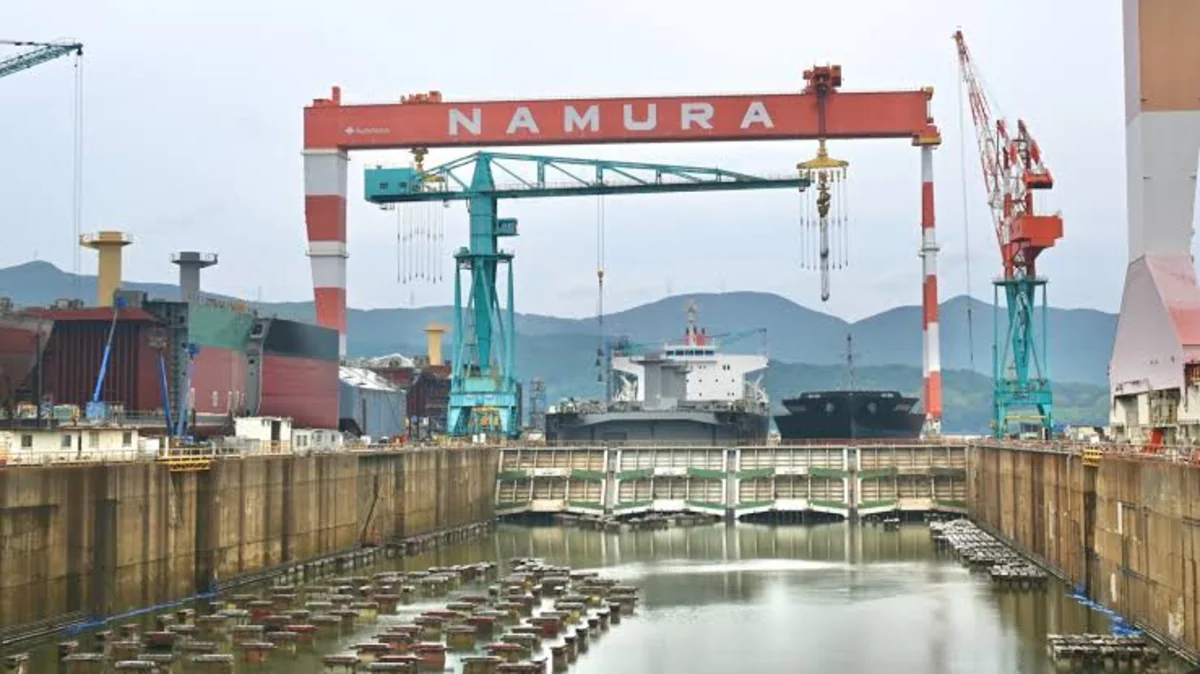 Японская Namura Shipbuilding планирует построить крупный док в заливе Сага