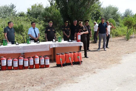 FHN meşələrdə yanğın təhlükəsizliyinə dair praktiki təlim keçirib