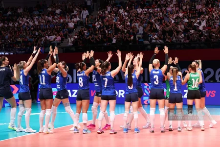 Bakıda qadın voleybolçular arasında Avropa çempionatının açılış mərasimi keçirilib