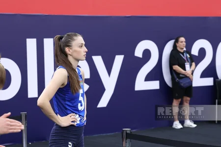 Azərbaycanın qadın voleybolçulardan ibarət millisi Portuqaliya yığmasını məğlub edib