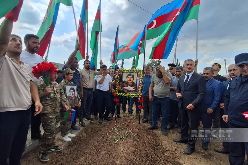 İmişlidə I Qarabağ müharibəsinin itkin-şəhidi Mürşüd Nərimanov dəfn edilib - YENİLƏNİB
