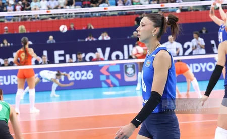 Azərbaycanın qadın voleybolçulardan ibarət millisi Portuqaliya yığmasını məğlub edib