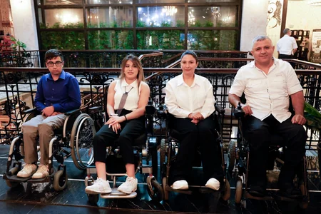 Milli Paralimpiya Komitəsinin 30 illik yubileyinə həsr olunmuş poçt markası təqdim edilib