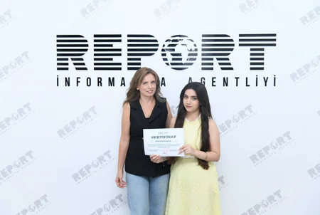 Report Media Məktəbində 21-ci qrupun təlim proqramı yekunlaşıb