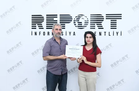 Report Media Məktəbində 21-ci qrupun təlim proqramı yekunlaşıb