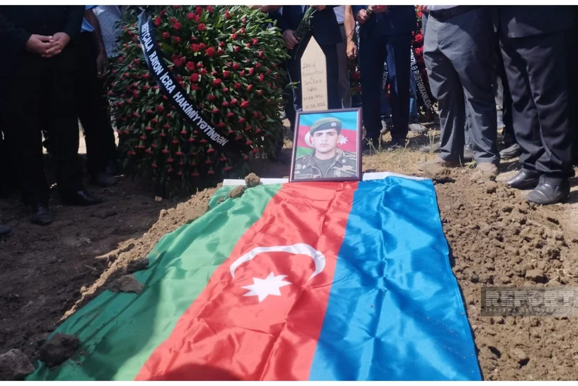 Neftçalada I Qarabağ müharibəsinin itkin-şəhidi Sərdar İsmayılov dəfn edilib - YENİLƏNİB