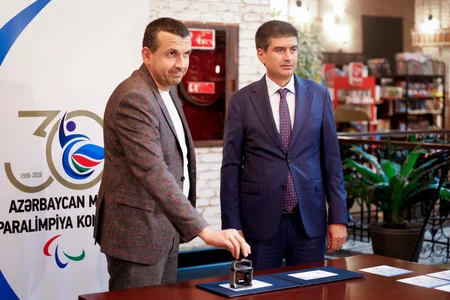 Milli Paralimpiya Komitəsinin 30 illik yubileyinə həsr olunmuş poçt markası təqdim edilib