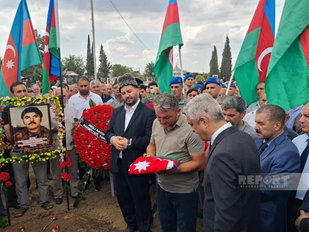 İmişlidə I Qarabağ müharibəsinin itkin-şəhidi Mürşüd Nərimanov dəfn edilib - YENİLƏNİB