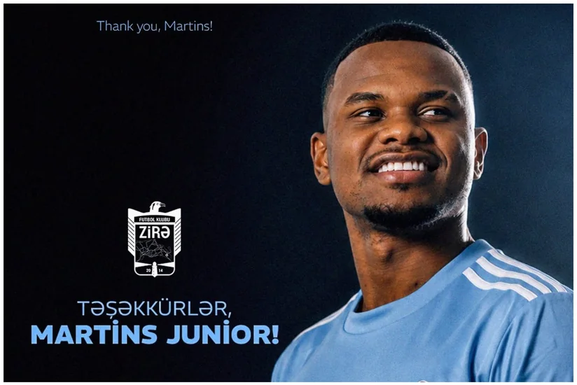 Zirənin futbolçusu Junior Martins Kamboca klubuna transfer olunub
