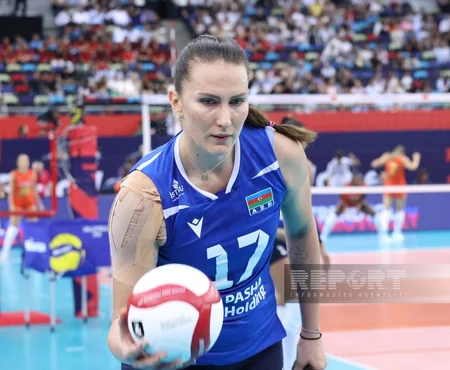 Azərbaycanın qadın voleybolçulardan ibarət millisi Portuqaliya yığmasını məğlub edib