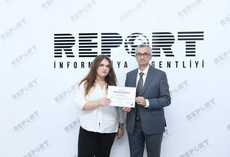 Report Media Məktəbində 21-ci qrupun təlim proqramı yekunlaşıb