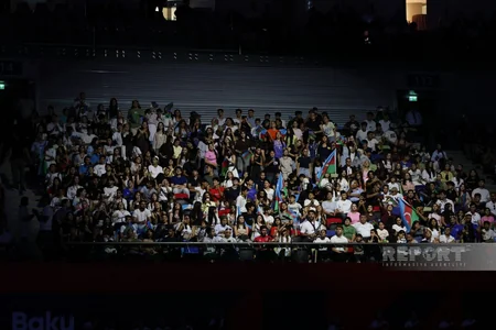 Bakıda qadın voleybolçular arasında Avropa çempionatının açılış mərasimi keçirilib