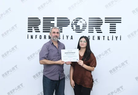 Report Media Məktəbində 21-ci qrupun təlim proqramı yekunlaşıb