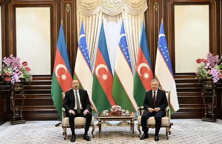 President Ilham Aliyev gives interview to Uzbekistan National News Agency
