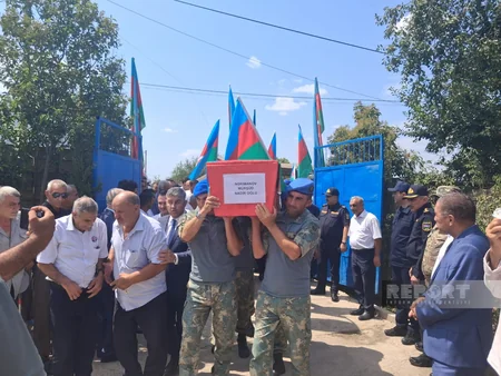İmişlidə I Qarabağ müharibəsinin itkin-şəhidi Mürşüd Nərimanov dəfn edilib - YENİLƏNİB