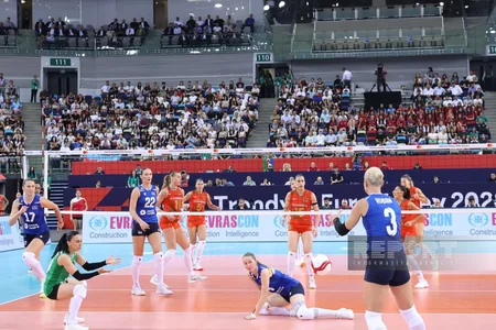 Azərbaycanın qadın voleybolçulardan ibarət millisi Portuqaliya yığmasını məğlub edib