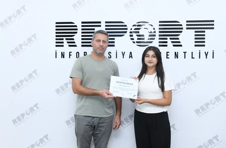 Report Media Məktəbində 21-ci qrupun təlim proqramı yekunlaşıb