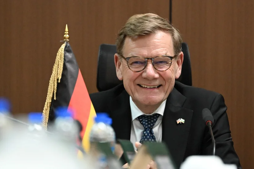 Almaniya XİN başçısı Kiyevdə səfərdədir