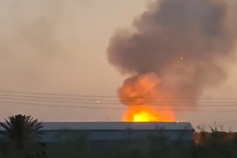 Powerful blast occurs in weapons depot in Libya's Misrata