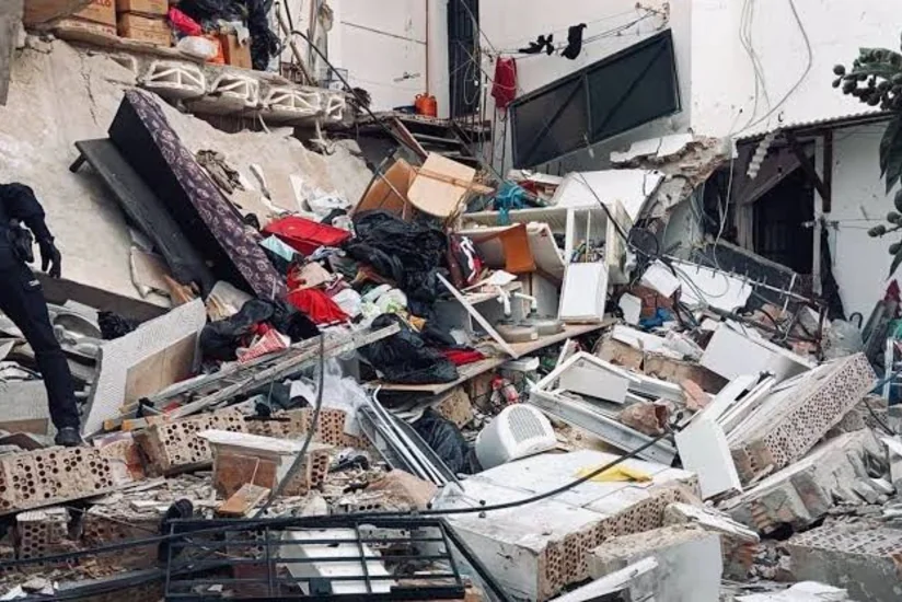 3 rescued after house wall collapses in northeastern Spain