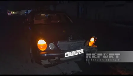 Naxçıvan şəhərində baş verən avtomobil qəzasında dörd nəfər xəsarət alıb
