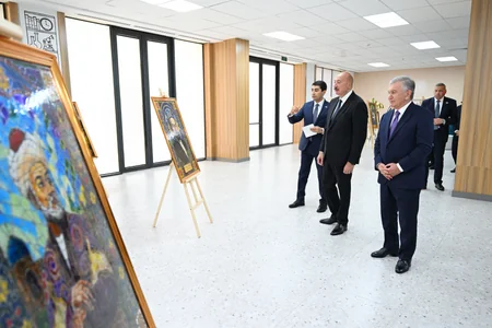 Daşkənddə Nizami Gəncəvi adına Milli Pedaqoji Universitetin açılışı olub - YENİLƏNİB