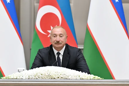 Presidents of Azerbaijan and Uzbekistan delivered press statements