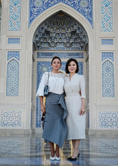 First Lady of Azerbaijan visited Islamic Civilization Center in Tashkent