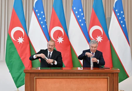 Yeni Daşkənd şəhərində Azərbaycan parkının təməli qoyulub