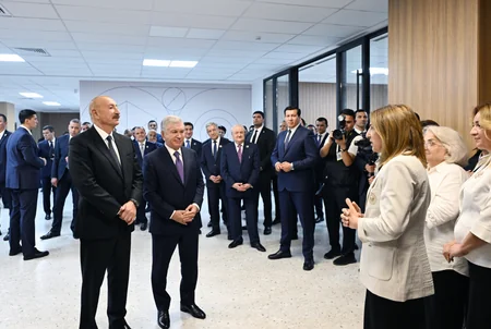 Daşkənddə Nizami Gəncəvi adına Milli Pedaqoji Universitetin açılışı olub - YENİLƏNİB