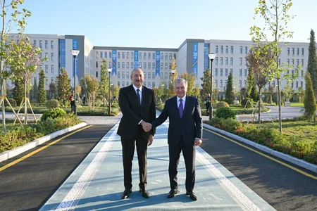 Daşkənddə Nizami Gəncəvi adına Milli Pedaqoji Universitetin açılışı olub - YENİLƏNİB