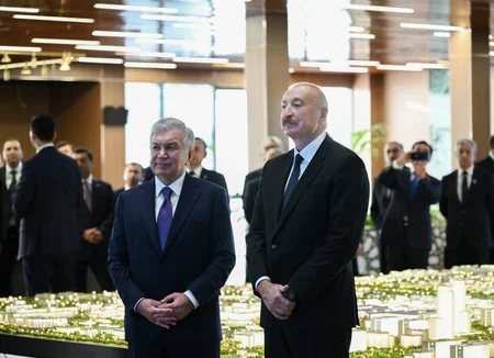 İlham Əliyev Özbəkistanda Yeni Daşkənd layihəsi ilə tanış olub - YENİLƏNİB