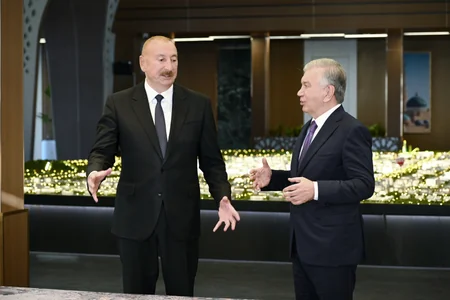 İlham Əliyev Özbəkistanda Yeni Daşkənd layihəsi ilə tanış olub - YENİLƏNİB