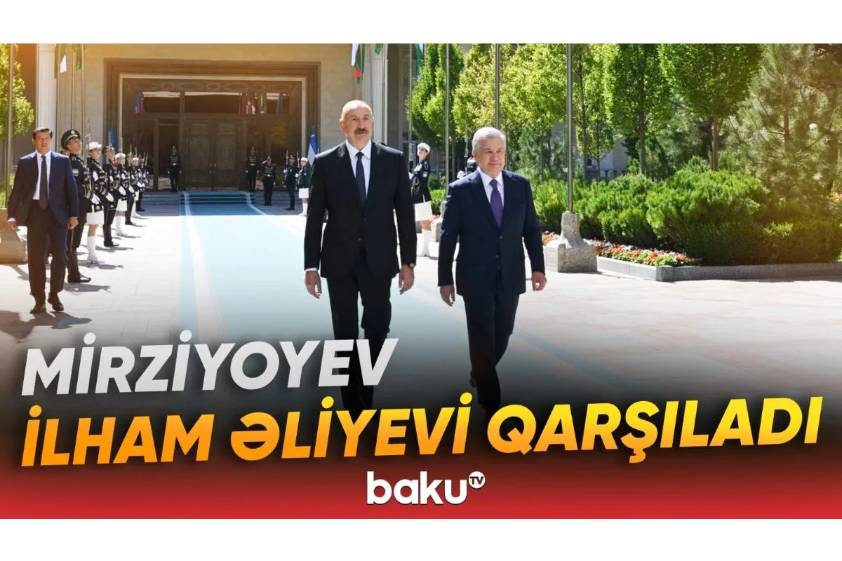 Daşkənddə Prezident İlham Əliyevin rəsmi qarşılanma mərasimi olub - YENİLƏNİB