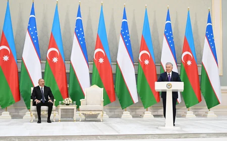 Award ceremony for Presidents of Azerbaijan and Uzbekistan held in Tashkent - Update