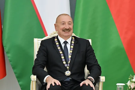 Award ceremony for Presidents of Azerbaijan and Uzbekistan held in Tashkent - Update
