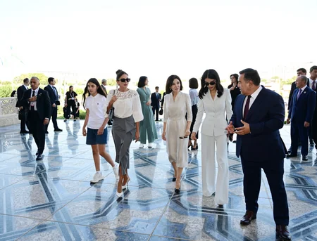 First Lady of Azerbaijan visited Islamic Civilization Center in Tashkent